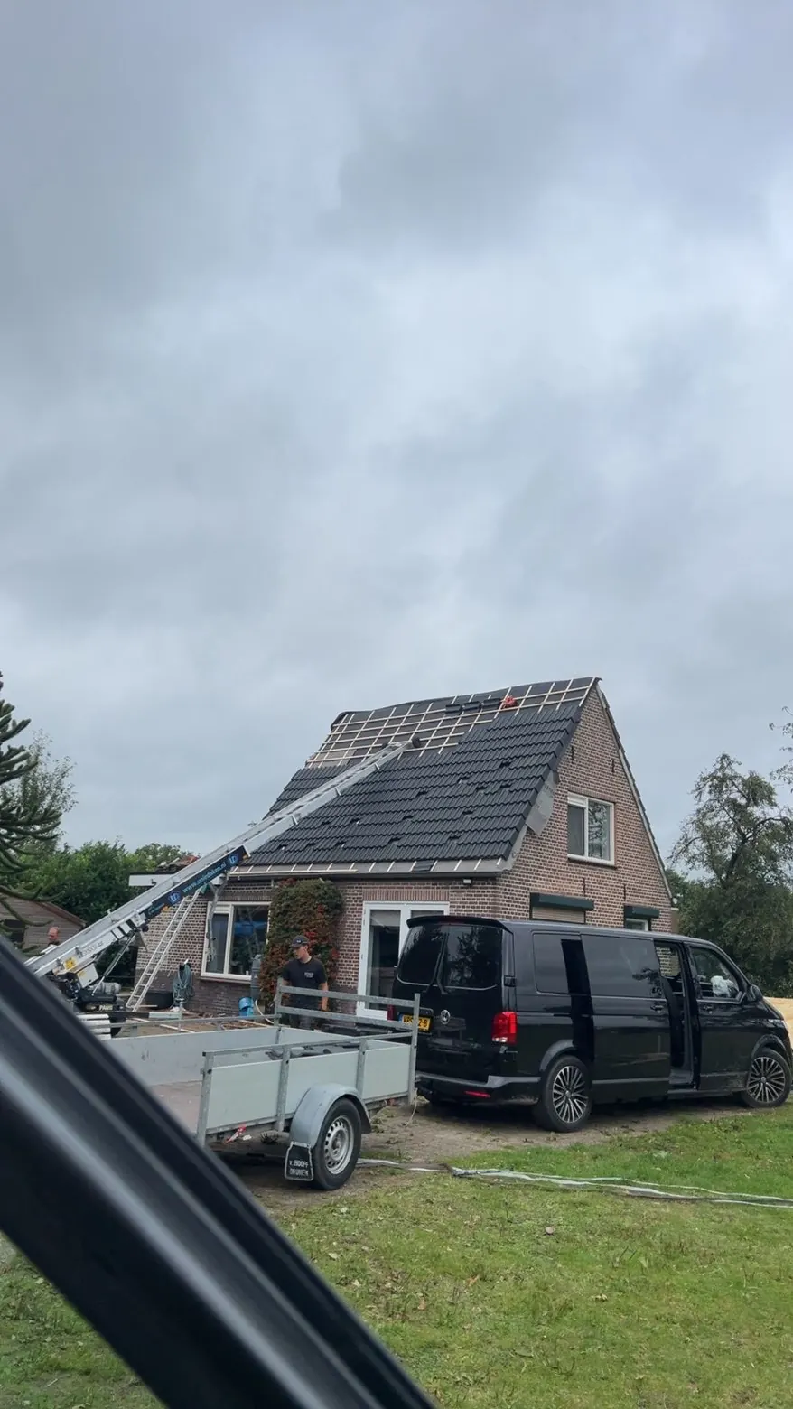 Woning herdekt